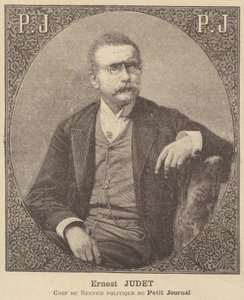 Ernest Judet, chef du département politique au Petit Journal - French School